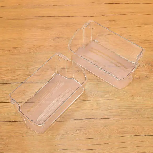 Alt view image 7 of 7 - 240324502 AP2549806 Replacement Refrigerator Door Bin Shelf Compatible with Frigidaire Kenmore Electrolux Refrigerator Replacement for 844402 PS429767 AP429767 2 PCS Clear