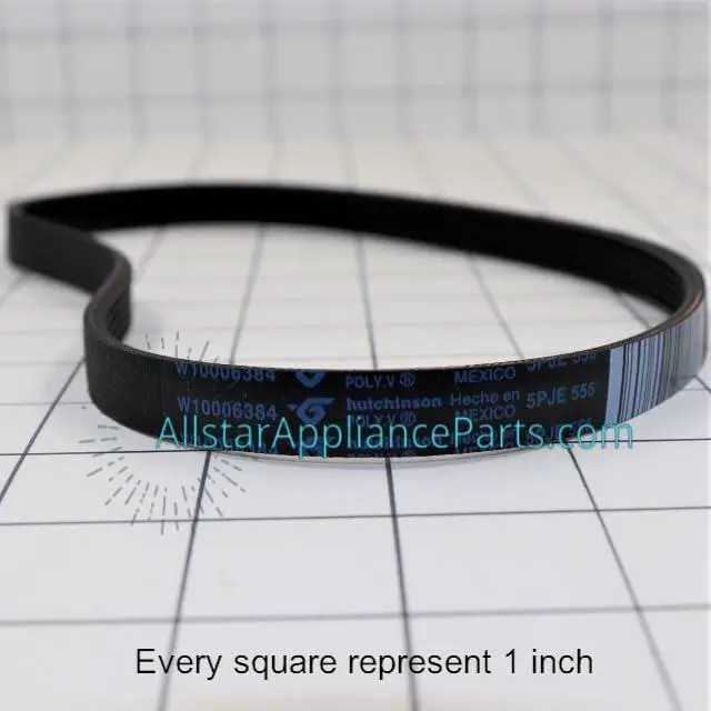 Alt view image 4 of 4 - WPW10006384 Washing Machine Drive Belt