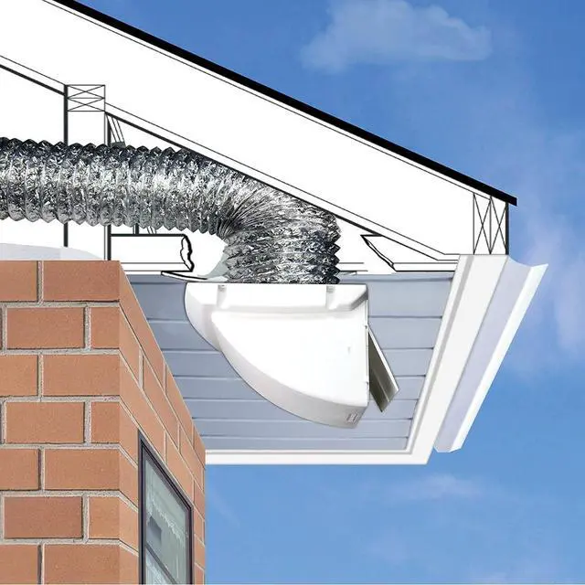 Alt view image 3 of 3 - Soffit Dryer Vent SDV4WXZW