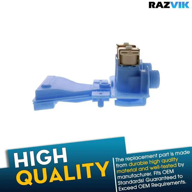 Alt view image 3 of 5 - Water Valve Replacement For GE GTW460ASJ6WW GTW460ASJ7WW GTW460ASJ8WW GTW460ASJ9WW GTW460ASJAWW GTW465ASN0WW GTW465ASN1WW GTW465ASN2WW GTW485ASJ0WS GTW485ASJ0WW GTW485ASJ1WS Washing Machine