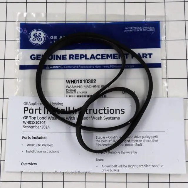 Main image of WH01X10302 Washing Machine Drive Belt