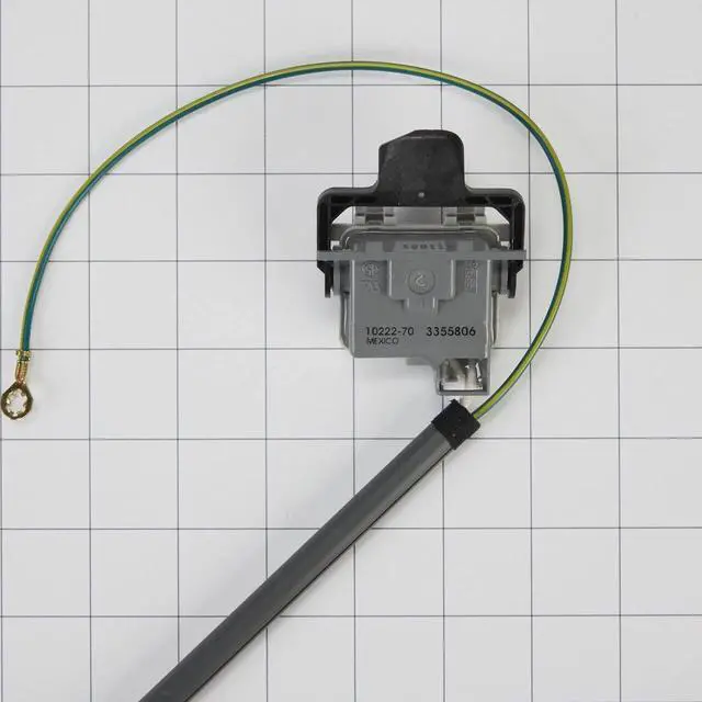 Alt view image 6 of 6 - Whirlpool WP3355806 Genuine OEM Stackable Washer Lid Switch Assembly Replacement Part - Replaces 3355806