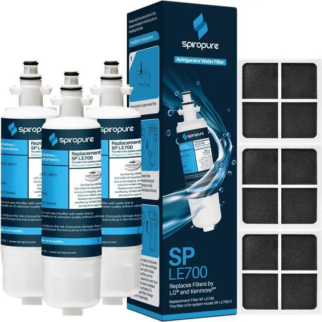 Main image of Refrigerator Water & Air Filter Replacement for LT700P LT120F (6)
