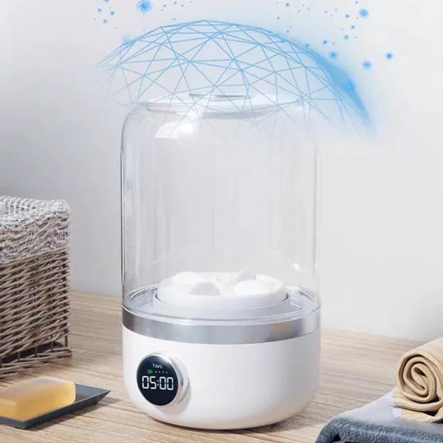 Alt view image 2 of 7 - Underwear Washing Machine Rechargeable Cordless Mini Portable Travel | Underwear Washing Machine Rechargeable Mini Washer for Travel Camping Dormitory