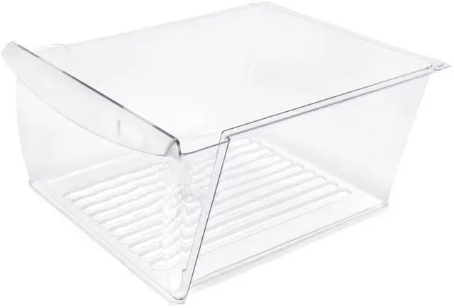 Main image of 240351061 Crisper Pan Drawer Compatible with Frigidaire Refrigerator Freezer AP4424911 240351005 240351062 Plastic (PC) Replacement Only Clear