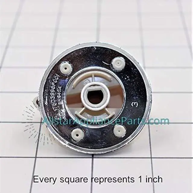 Alt view image 4 of 6 - WE01X20379 Washing Machine Bisque Timer Knob