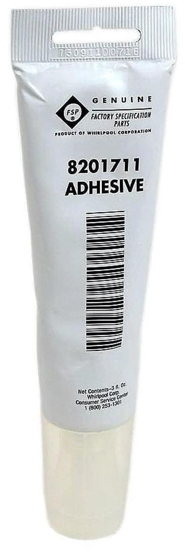 Main image of W10841140 Appliance Adhesive Sealant (Replaces 14213557, 1430323, 17001001, 8201711, W675652) Genuine Original Equipment Manufacturer (OEM) Part