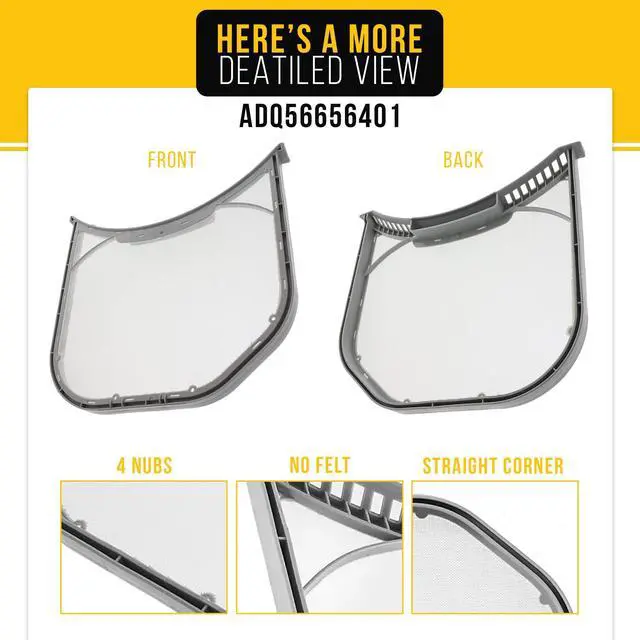 Alt view image 4 of 7 - Dryer Lint Filter Screen for Kenmore 796.81728000