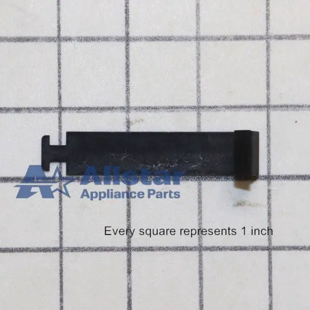 Alt view image 4 of 6 - WP8546127 Black Stainless Steel Washing Machine Drain Pump Retainer Clip