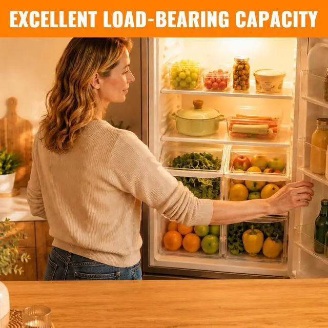 Alt view image 6 of 7 - Crisper Drawer Pan Clear Fit Frigidaire, Kenmore, Crosley, Westinghouse, Gibson, Kelvinator | Fit Models Beginning with FFTR18, FFHT18, FRT18 240337103, PS429854