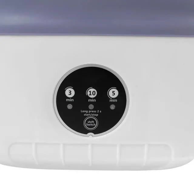 Alt view image 6 of 7 - Portable Washing Machine, 12L Mini Foldable Mini Washing Machine w/2 Washing Time & 1 Drainage Time, Suitable for Underwear,Socks,Baby Clothes,Pet Clothes (Purple)