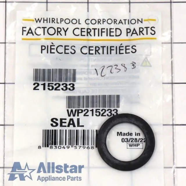 Alt view image 2 of 3 - WP215233 Washing Machine Seal