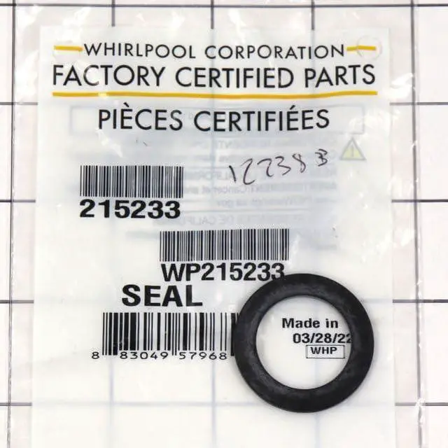 Main image of WP215233 Washing Machine Seal