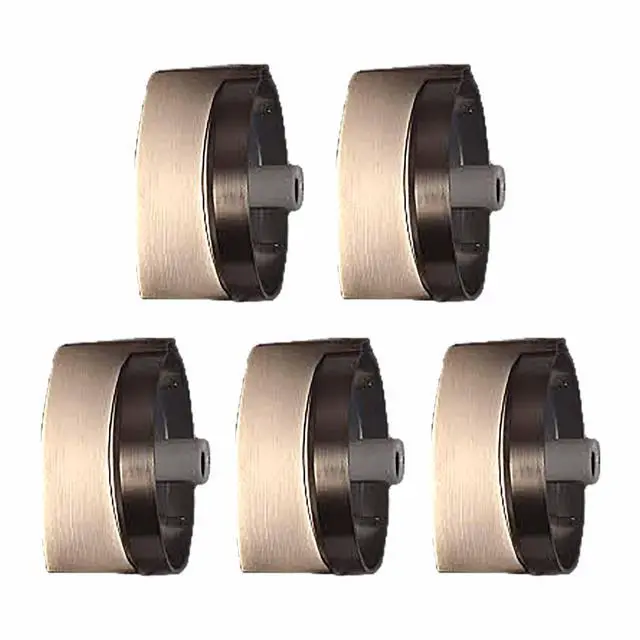 Alt view image 3 of 6 - GE WB03X43926 Range Surface Burner Knob Kit (Stainless Steel)