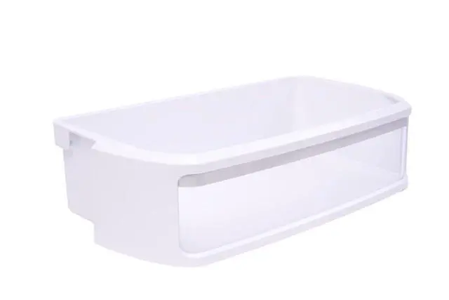 Alt view image 2 of 6 - Whirlpool W11706640 OEM Refrigerator Door Shelf Bin, White