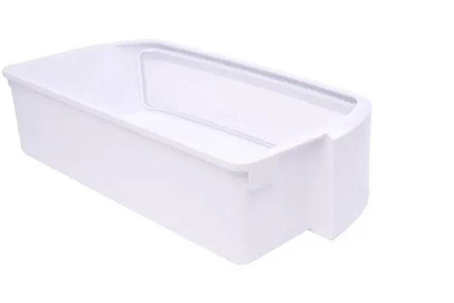 Alt view image 3 of 6 - Whirlpool W11706640 OEM Refrigerator Door Shelf Bin, White