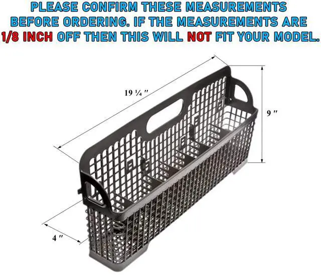 Main image of UPGRADED Appliance 8531288 Silverware Basket Compatible with Whirlpool, Kenmore Dishwasher - WP8531288