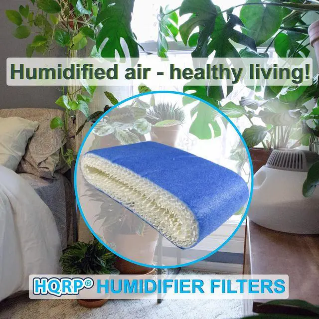 Alt view image 7 of 7 - 2-Pack Wick Filter Compatible with Walgreens 890-WGN 890WGN LEV320 HF212-UL Cool Mist Humidifiers, W889-WGN Replacement, with Blue Layer