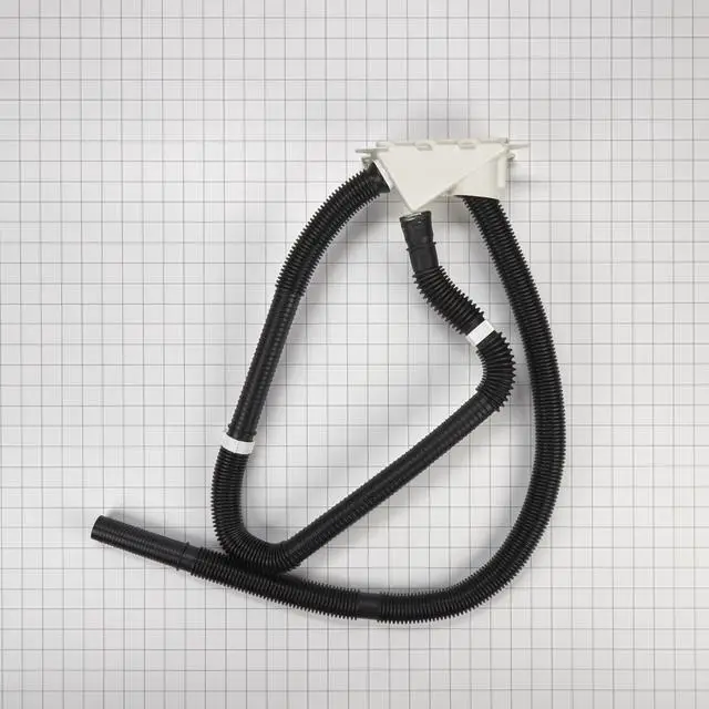 Alt view image 2 of 4 - WPW10096921 OEM Front Load Washer Drain Hose Replacement Part