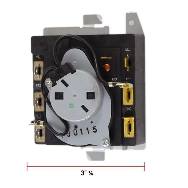 Alt view image 2 of 7 - TMD14M30, TMD16M12 CKDD14M30X compatible with GE Dryer Timer fits old, TMD14M30, 234D2377P004, TMD16M12, 234D2377P003