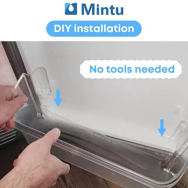 Alt view image 6 of 6 - 2421266 242126602 Replacement For Frigidaire Lower Door Shelf Bin PS12364199 FFSS2625TS0 FFSS2615TS0 LFSS2612TE0 LFSS2612TF0 LFSS2612TP0 FFSS2615TD0 LFSS2612TD0 FGSS2635TF1 FGSS2635TF5 FFSS2615TS2