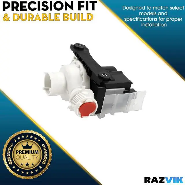 Alt view image 5 of 5 - Drain Pump Replacement For Frigidaire Affinity Parts 137221600 2754548 137108100 134051200 M65 M89 M222-5 Washer, Frigidaire FEX831FS2 ATF7000FS1 FTF530FS, 41798802891 41744052400 417.98802891 Washer