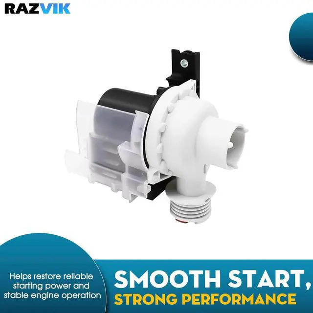 Alt view image 2 of 5 - Drain Pump Replacement For Frigidaire Affinity Parts 137221600 2754548 137108100 134051200 M65 M89 M222-5 Washer, Frigidaire FEX831FS2 ATF7000FS1 FTF530FS, 41798802891 41744052400 417.98802891 Washer