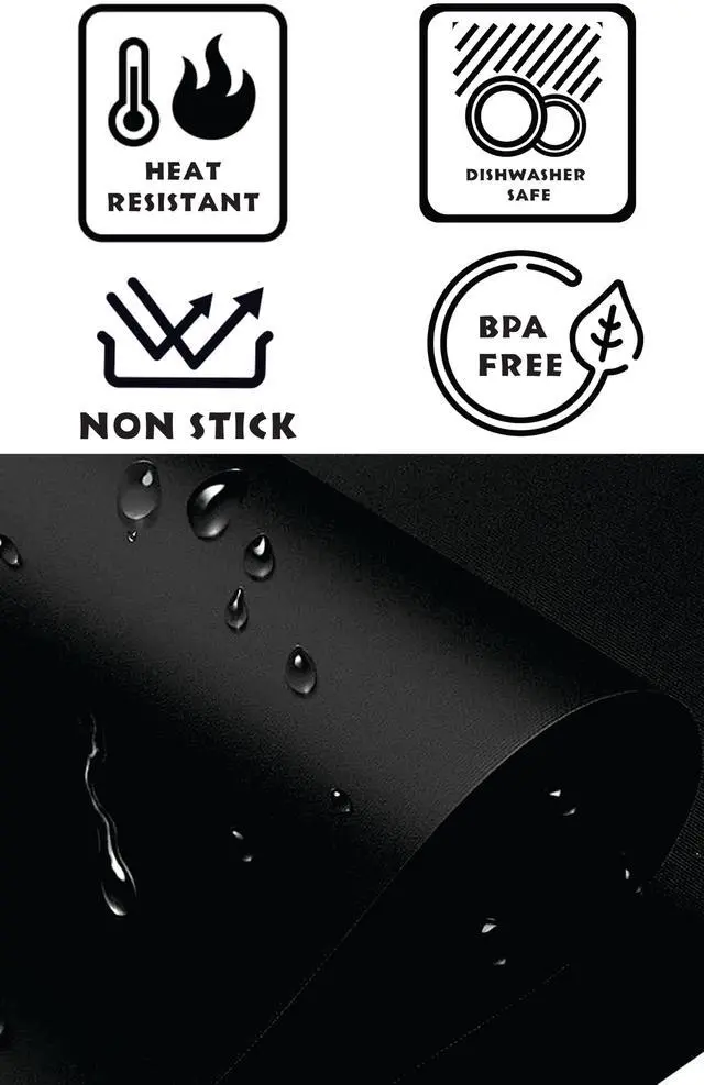 Alt view image 3 of 4 - Custom Fit Premium Reusable Burner Liner for Whirlpool Gas Range Stove Protect Your Stovetop with this Splatter Guard Cover - WFGS3530RW
