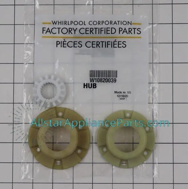 Alt view image 2 of 4 - W10820039 Washing Machine Basket Drive Hub