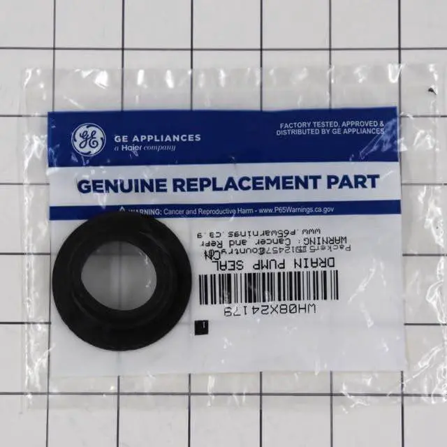 Main image of WH08X24179 Washing Machine Pump Gasket