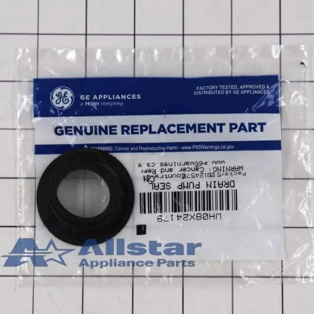 Alt view image 2 of 6 - WH08X24179 Washing Machine Pump Gasket
