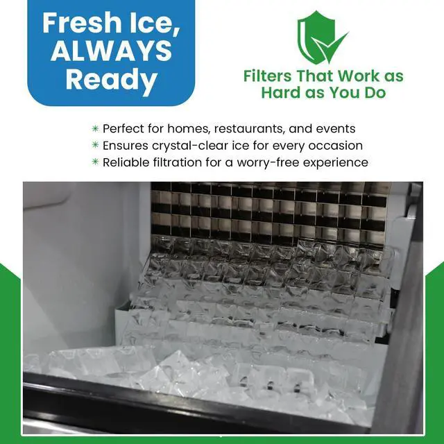 Alt view image 6 of 6 - Replacement Aluminum Ice Machine Filter Compatible with Manitowoc Ice 4040243 Air Filter - 21.25 x 25.75 x 3/32-1 Pack