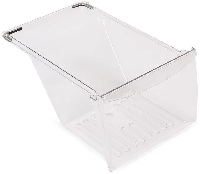 Alt view image 7 of 7 - Refrigerator Crisper Drawer Pan Replacement for 240337103 PS429854 | Refrigerator Pan Shelf Replacement Plastic Clear