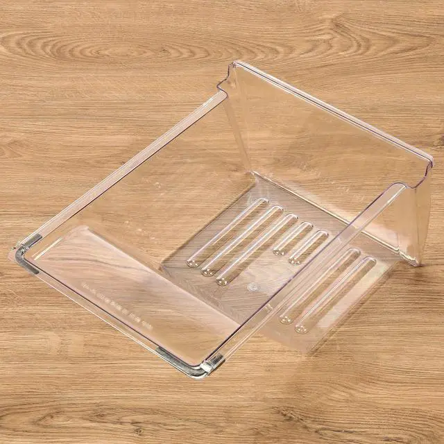 Alt view image 4 of 7 - Refrigerator Crisper Drawer Pan Replacement for 240337103 PS429854 | Refrigerator Pan Shelf Replacement Plastic Clear