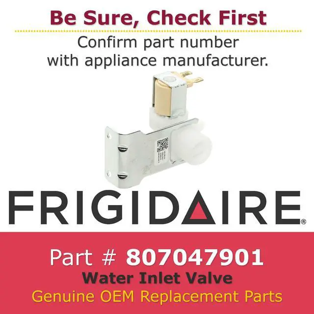 Alt view image 2 of 3 - GENUINE 807047901 Water Inlet Valve