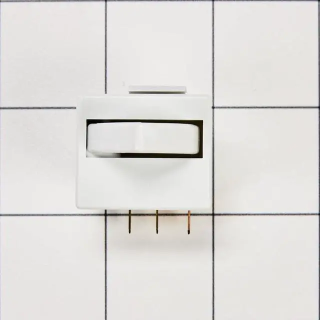Alt view image 5 of 6 - Whirlpool W11396033 Genuine OEM SxS Refrigerator Light Switch Kit Replacement Part - Replaces 12002646, 12466101, 12466103, 12466105, and more