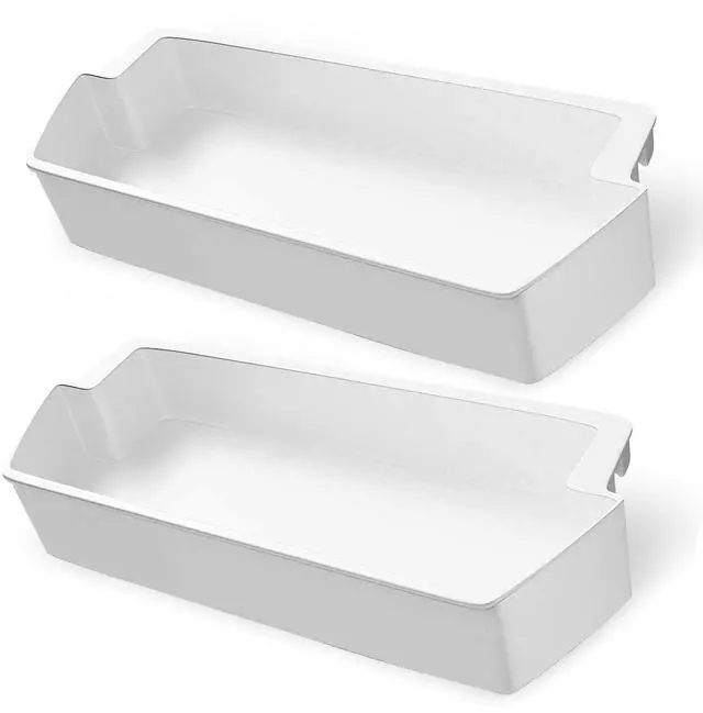 Main image of WP2187172 2187172 Refrigerator Door Shelves for Whirlpool Kenmore (2-Pack) | Also for Amana KitchenAid Crosley, Replaces AP6006028 PS11739091 2187172K, Fits ASD2575BRW01 ASD2575BRS01