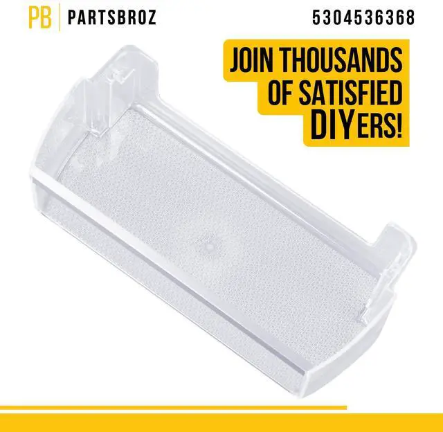 Alt view image 5 of 6 - 5304536368 Refrigerator Door Shelf Bin for Frigidaire Electrolux AP7218988 | Replaces PS17219764 5304526888 5304525905