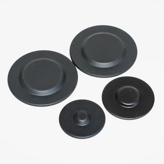 Main image of Gas Range Burner Cap Black 4 Pack Kit for Whirlpool Maytag WPW10183375