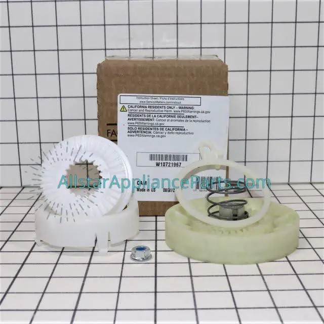 Alt view image 2 of 3 - W10721967 Washing Machine Drive Clutch Kit