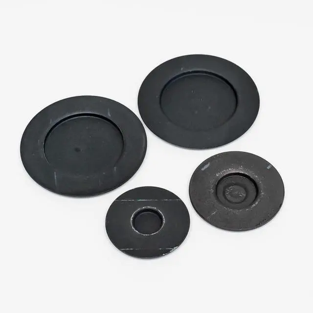 Alt view image 2 of 3 - Gas Range Burner Cap Black 4 Pack Kit for Whirlpool Maytag WPW10183375