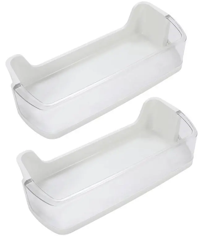 Main image of 2 Pcs DA97-08348A Right(Middle) Refrigerator Door Shelf Basket Bin Compatible with Samsung Refrigerator RS25H5111BC RS25H5111SR AP4578465 DA63-05215A 2051360 PS4175772 Replacement White