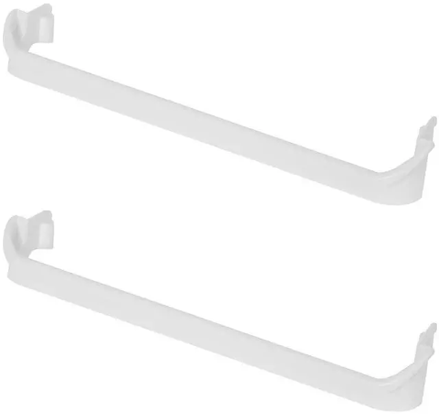 Main image of 2 X 240534901 Refrigerator Door Shelf Rack Bar Rail Retainer Compatible with Kenmore Frigidaire Refrigerators Replacement for AP3214630 PS734935 Refrigerator Door Bin (2 PCS)