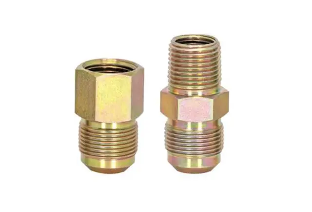 Alt view image 4 of 7 - 48-in 1/2-in Mip Inlet x 3/8-in Mip Outlet Stainless Steel Gas Appliance Installation Kit