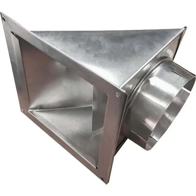 Alt view image 3 of 4 - Builders Best 010166 Aluminum Dryer Eave Vent