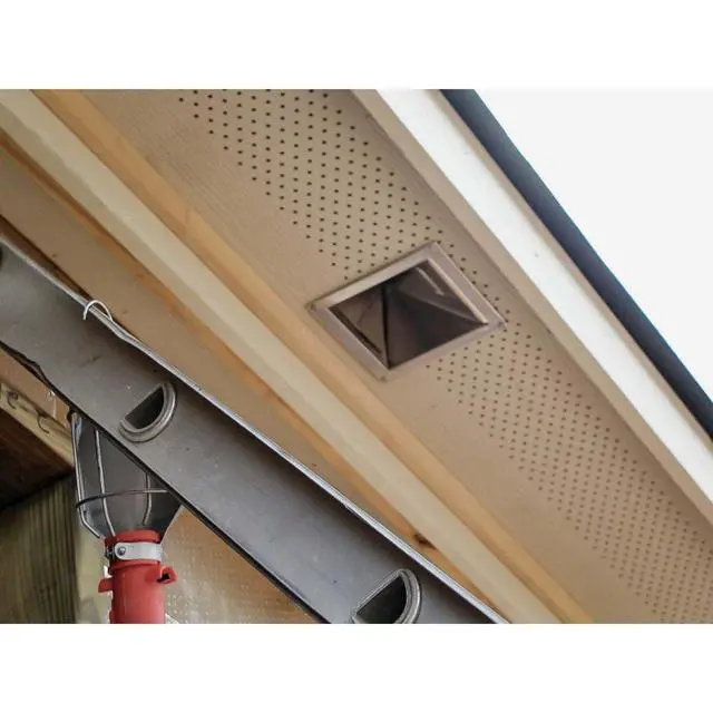 Alt view image 4 of 4 - Builders Best 010166 Aluminum Dryer Eave Vent