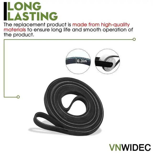 Alt view image 4 of 5 - Dryer Repair Kit for Whirlpool WED7000DW0 NED4500VQ0 WED4800XQ3 | Fits WED7000DW0, WED7000DW1, WED7000DW2, WED7300DC1, WED7300DC2, WED7300DW0, NED4500VQ0