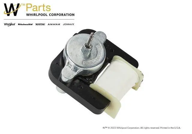 Alt view image 2 of 6 - WPW10189703 Genuine OEM Refrigerator Evaporator Fan Motor Replacement Part - Replaces W10208121, 2219647, 2219660, and More