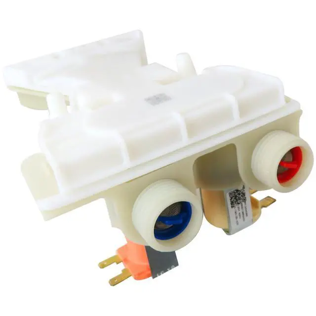 Alt view image 4 of 7 - New Version WH13X26535 PS12726769 AP6892695 Washer Water Inlet Valve for GE Washing Machine GTW465ASN1WW, GTW465ASN2WW, GTW465ASN3WW, GTW465ASN8WW, GTW465ASN9WW, GTW480ASW1WB