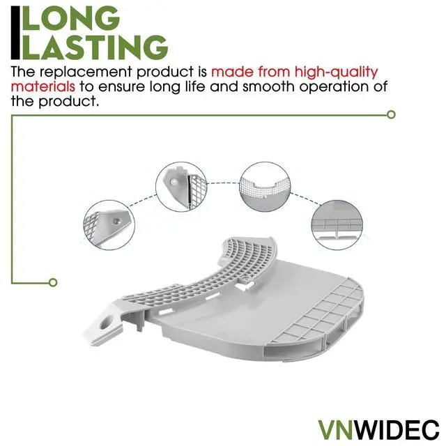 Alt view image 5 of 6 - Dryer Lint Screen Cover & Lint Filter Screen LG DLE3500W DLE3170W DLE3600W | Fits LG DLEX3250R, DLE3300W, DLE2701V, DLE3050W, DLE3095W, DLE3180W, DLE3400W, DLE3460V, DLE3460W, DLE3470M, DLE3470W